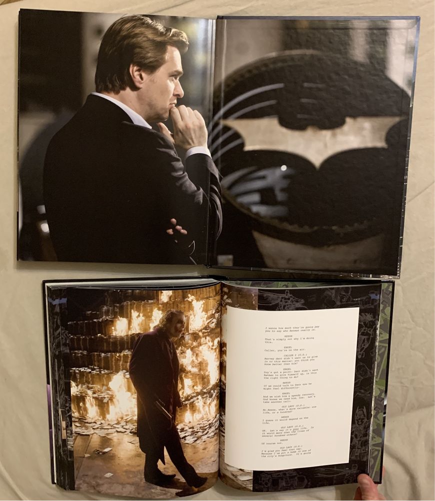 The Dark Knight. Making of trilogy. Christopher Nolan. Batman books