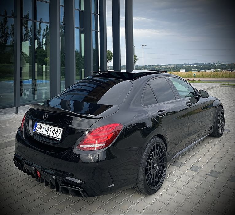 Mercedes Benz C klasa W205 AMG 220D 2016r 7G Tronic Automat Łopatki
