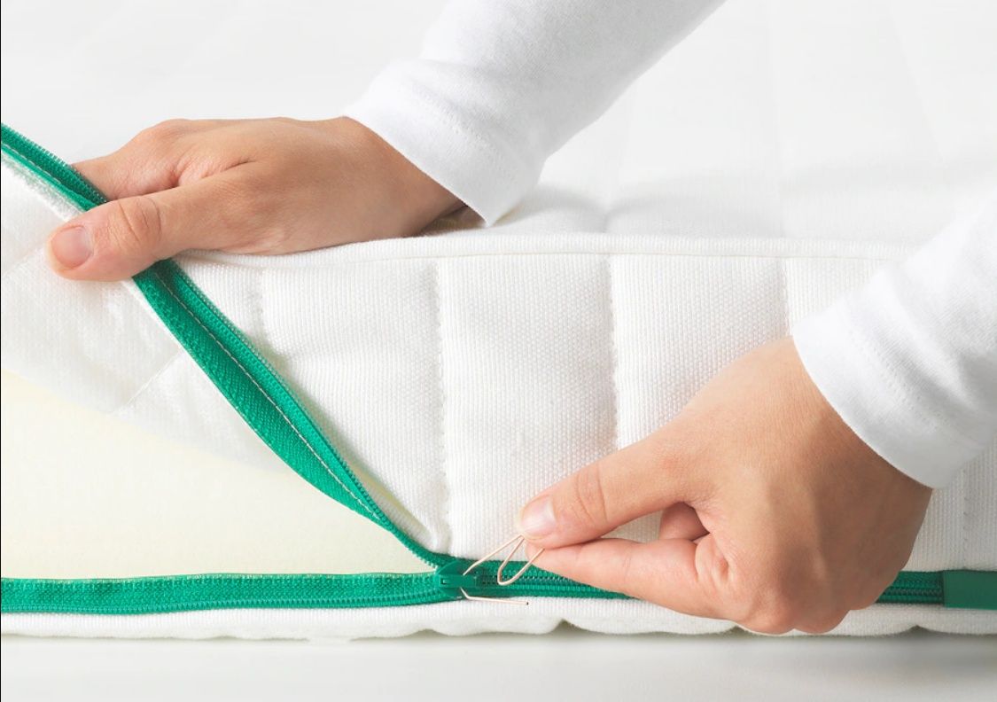 Łóżko dla dziecka Slakt z materacem Innerlig, IKEA