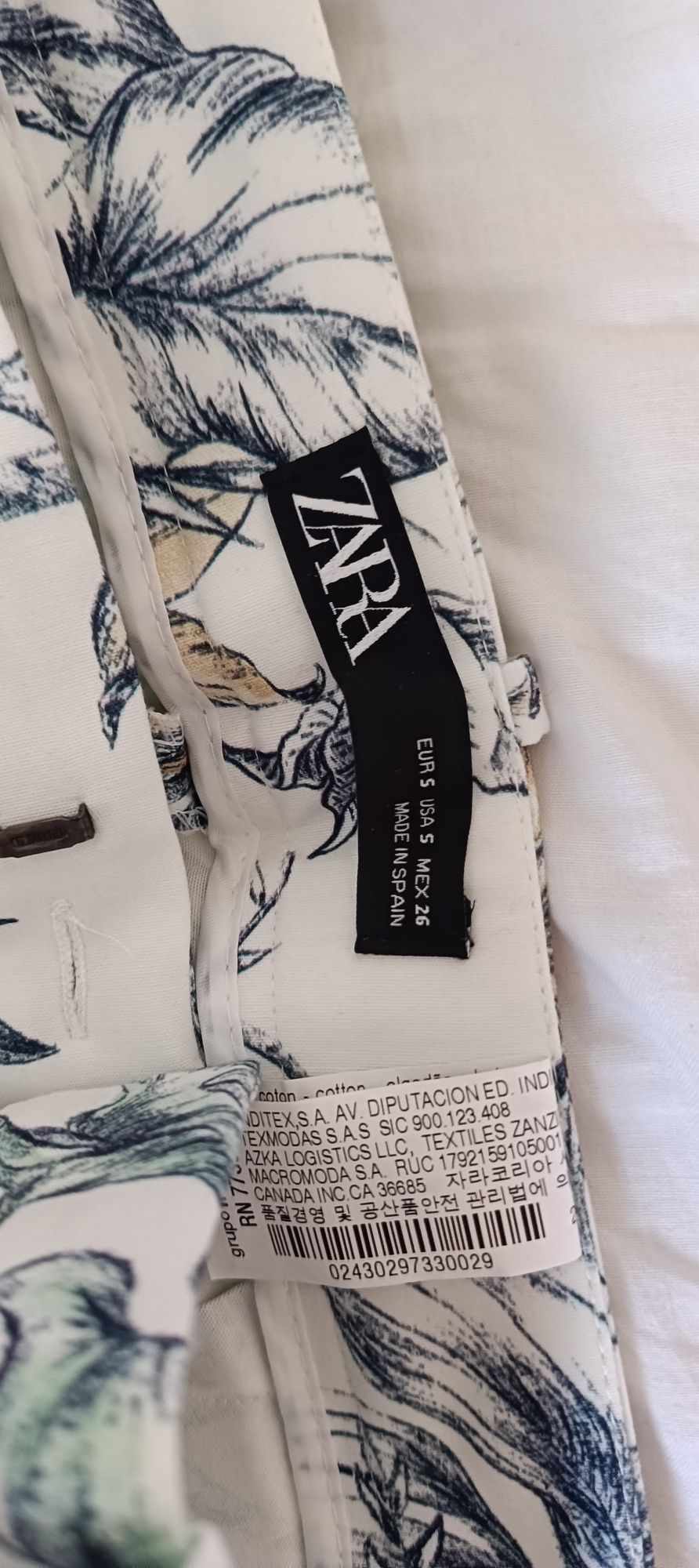 Zara spodnie nowe 7/8