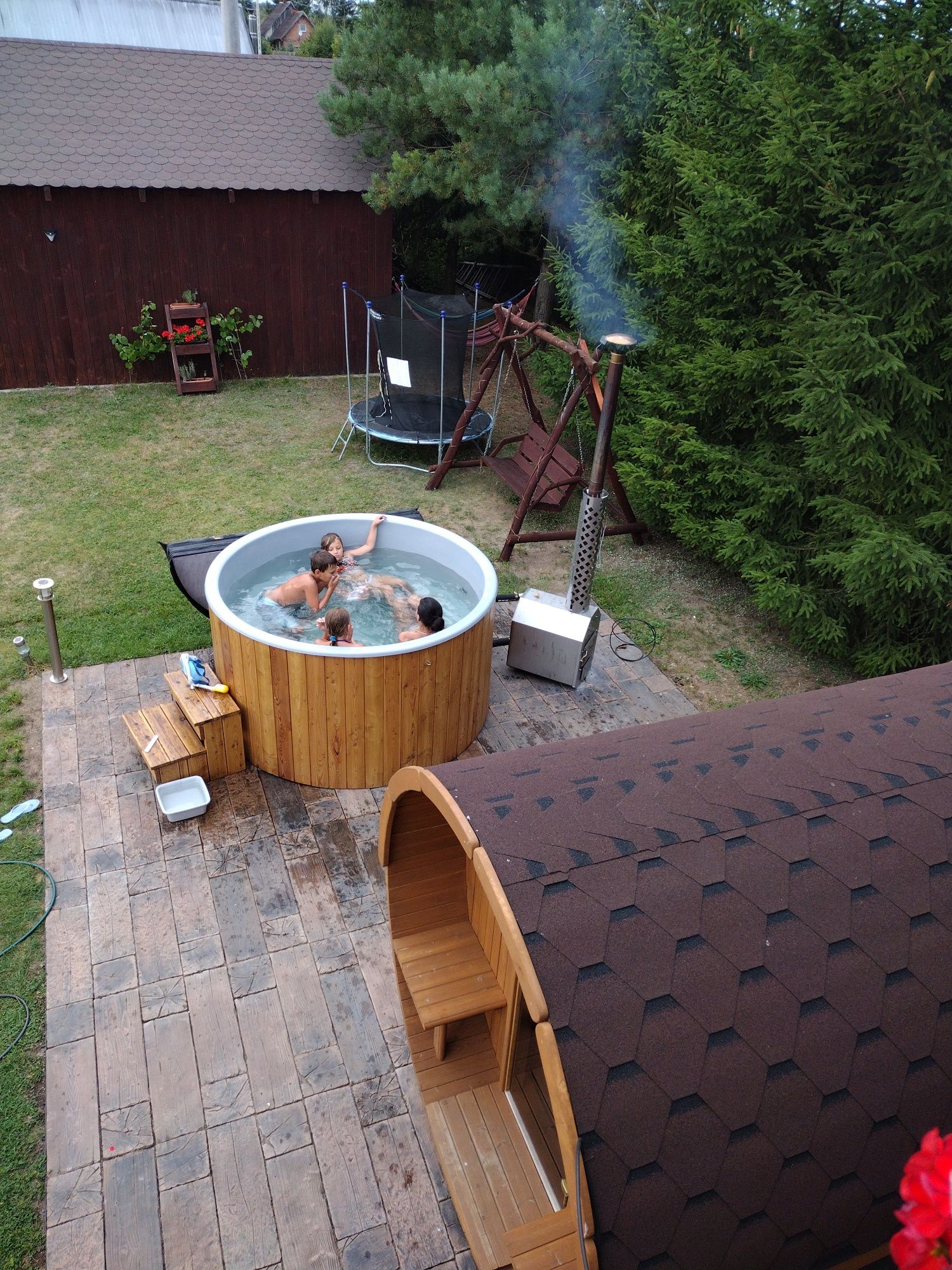 Dom Mazury sauna bania wolne terminy lipiec sierpień kawalerski