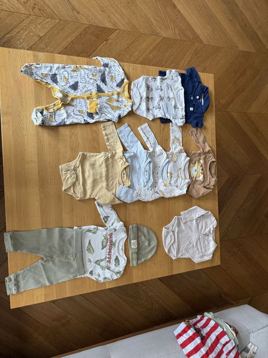 Ubranka dla chlopca rozm. 56, 62, 68
