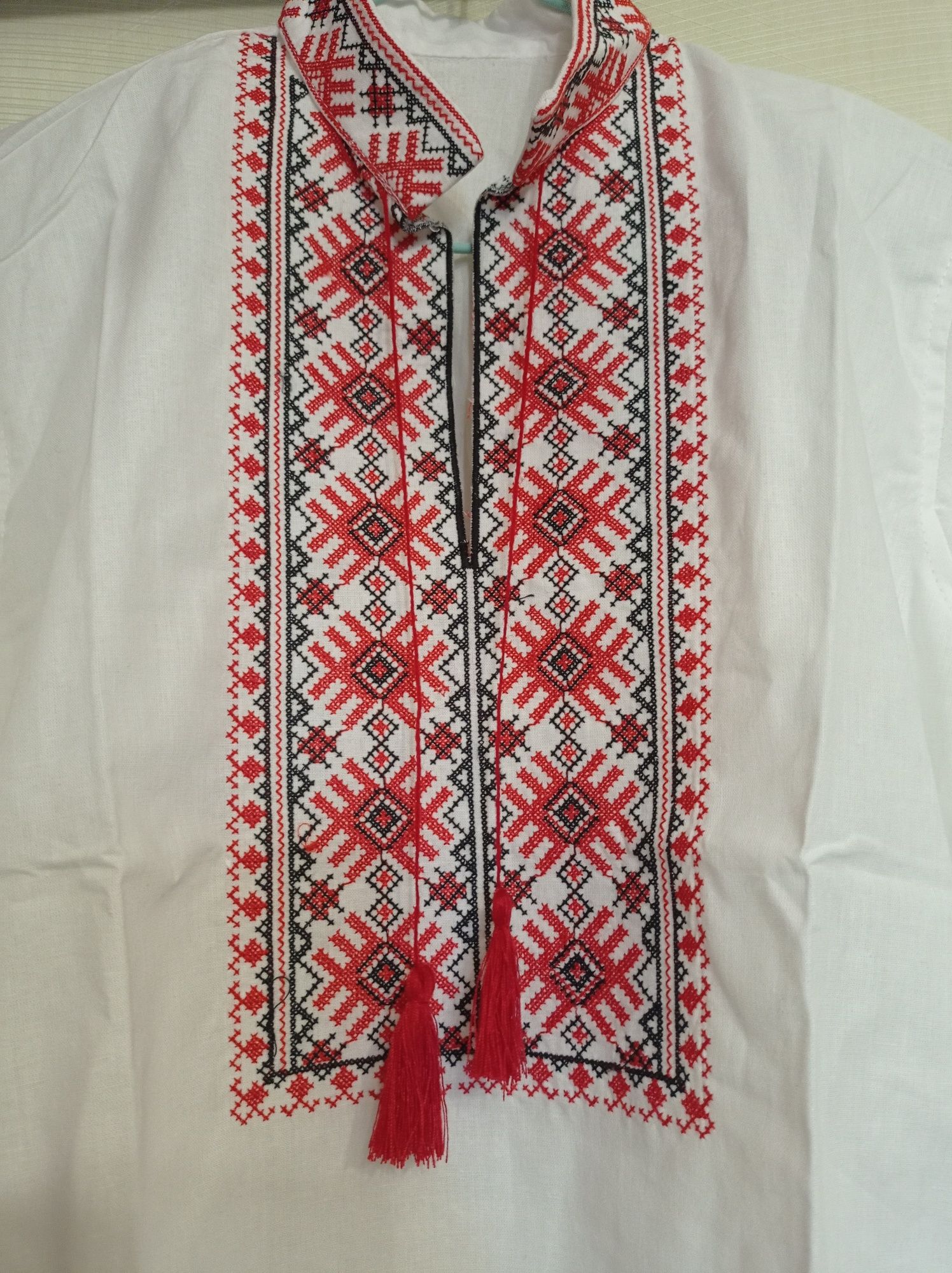 Вишиванка нова льон+хлопок Xl