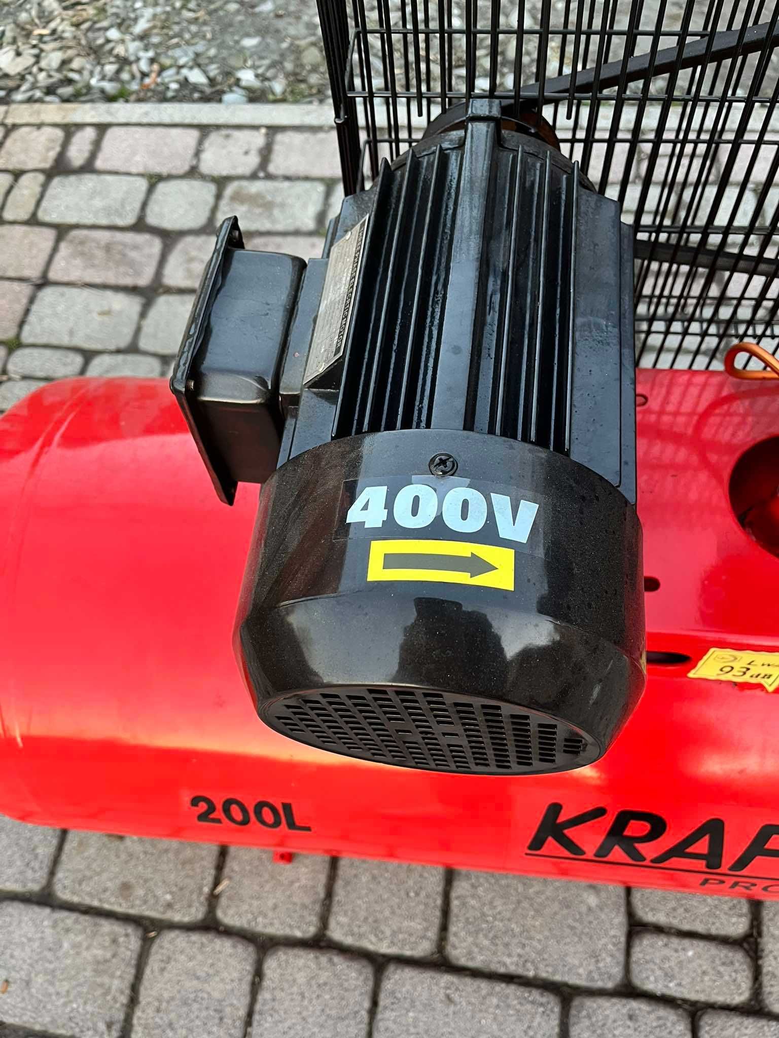 KOMPRESOR Kraft sprężarka olejowa 200L 2tłoki 400v