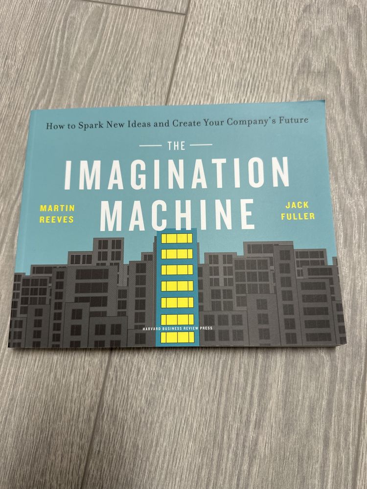 Livro The Imagination Machine de Martin Reeves e Jack Fuller