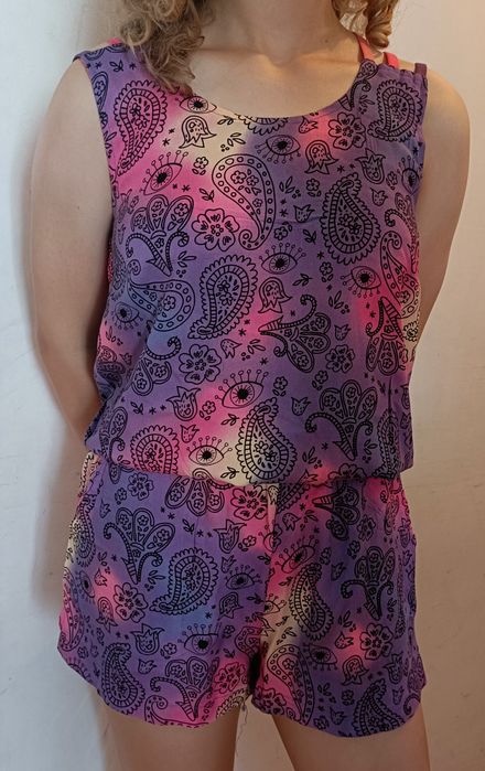 2 nowe kombinezony letnie 158/164