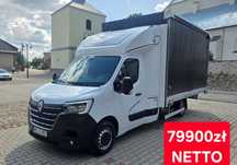 Renault Master  Backsleep/10 palet/Pneumatyka/Firanka/Salon PL/Gwarancja