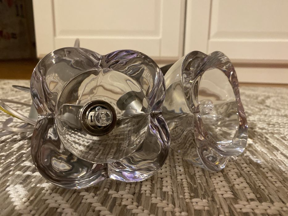 Lampa wisząca szklana