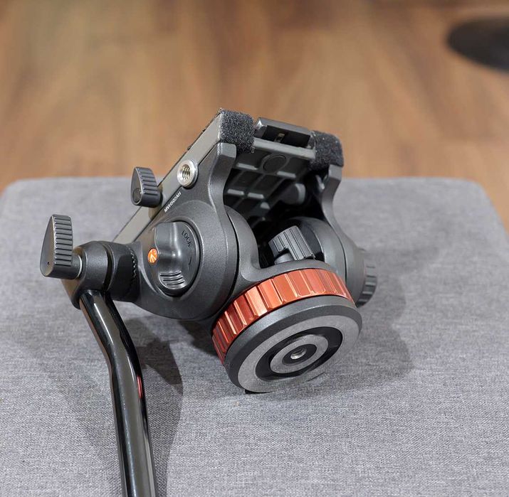 Cabeça de tripé Manfrotto-MVH502AH - Em excelente condição