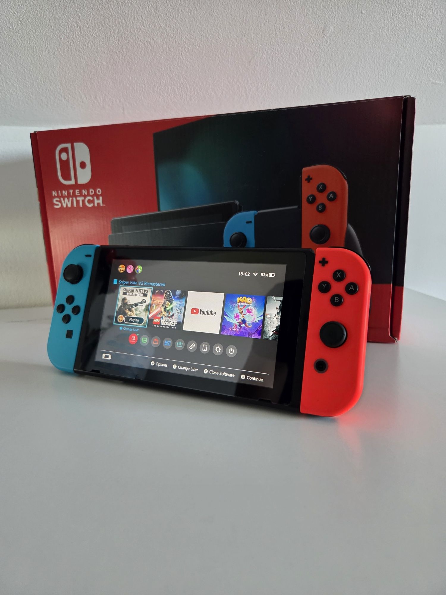 Konsola Nintendo Switch V2 Hall Effect