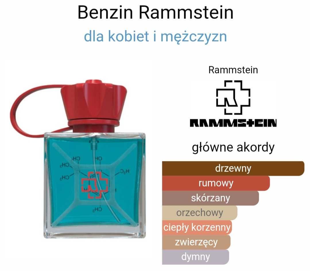 Benzin Rammstein dla kobiet i mężczyzn