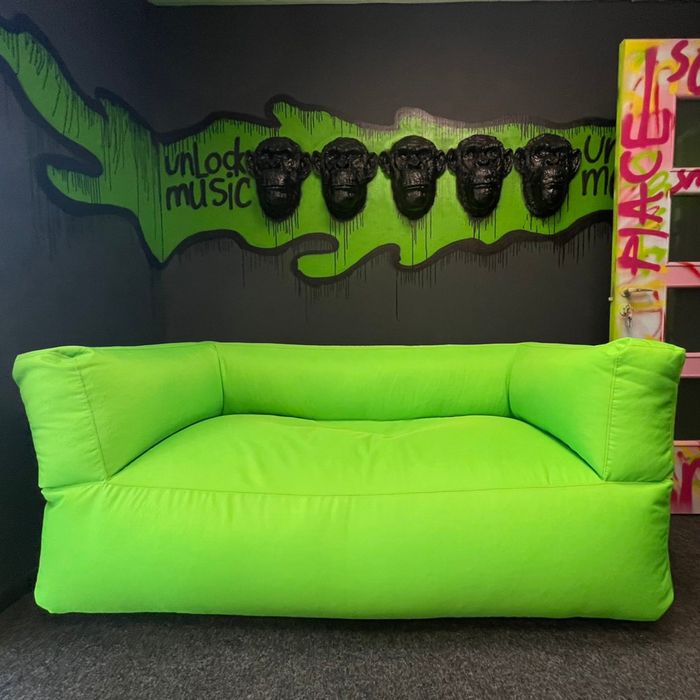 Диван бескаркасный, кресло мешок, пуф с наполнителем