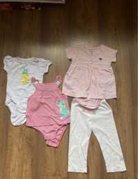 Carters набір одягу, дитячий бодік, дитячий чоловічок 9 -18 місяців
