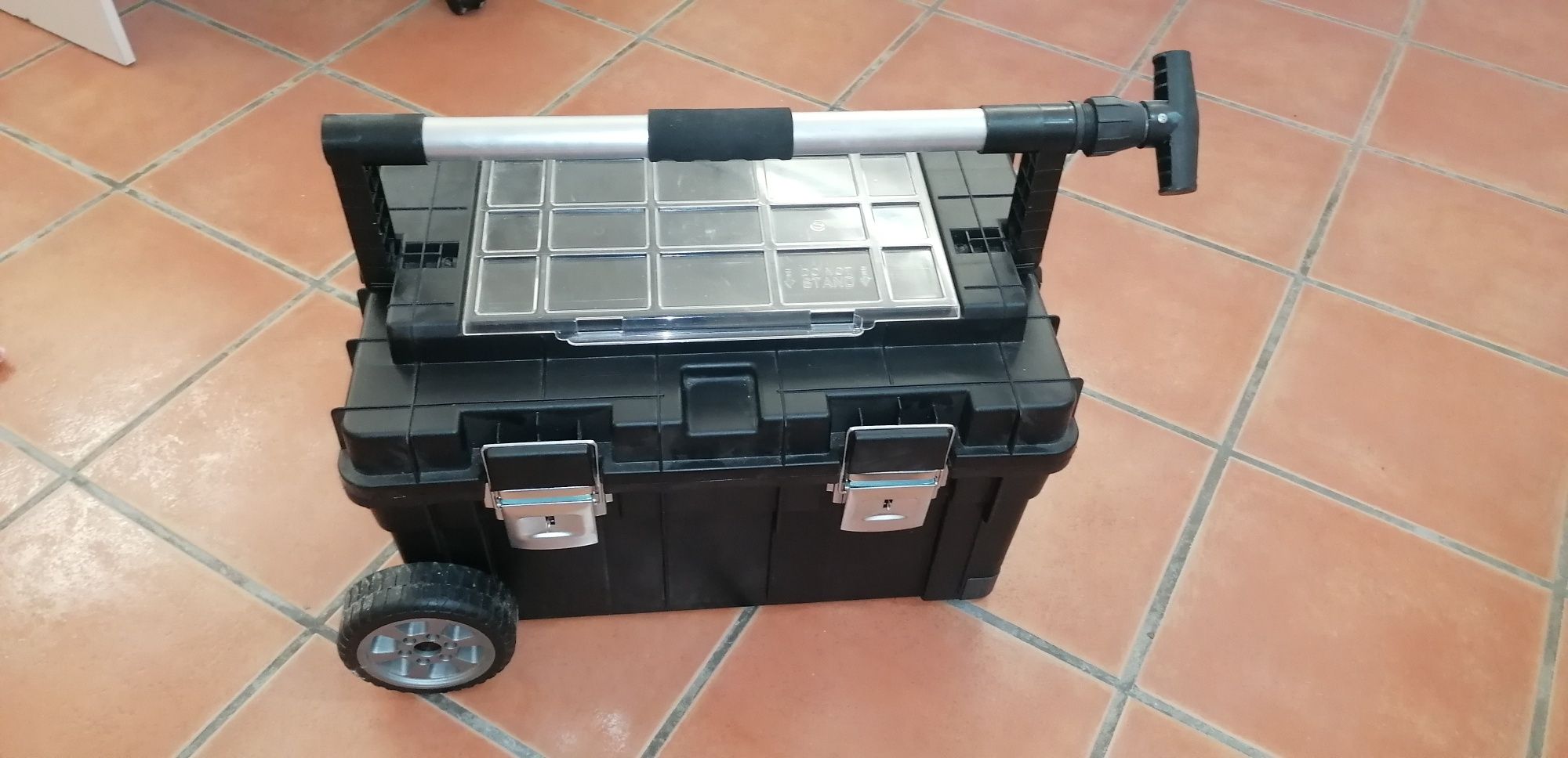 Mala troley grande para ferramentas
