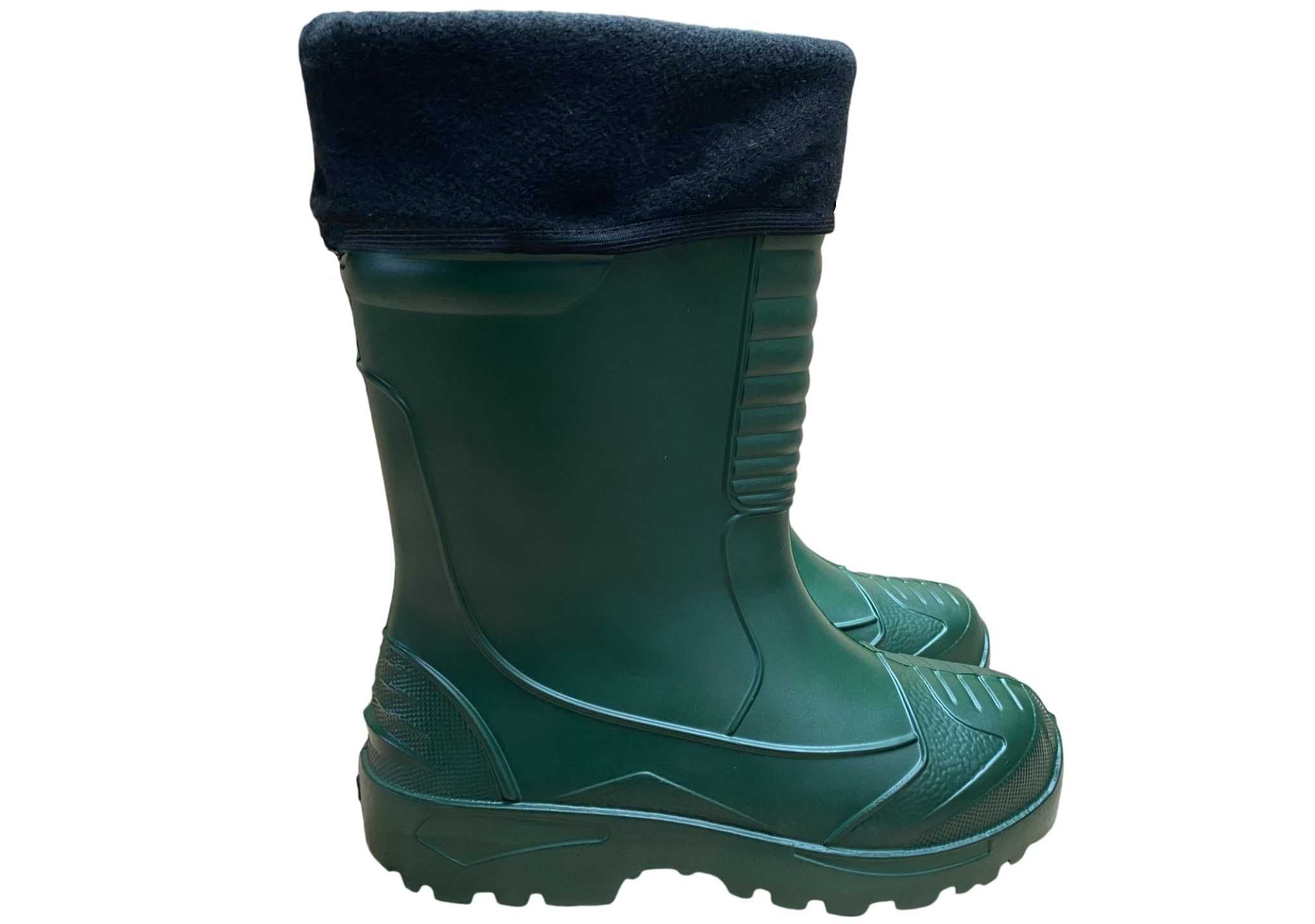 Nowe Kalosze Buty Piankowe EVA Ocieplane Lekkie Gumowce r. 43-46