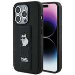 Etui Karl Lagerfeld Gripstand Saffiano Choupette Pins na iPhone 14 Pro