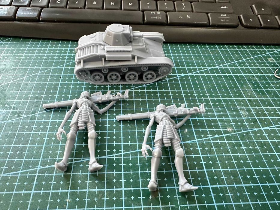 Trench Crusade, Heretic Legion, Black Grail, Trench Pilgrims, druk 3d