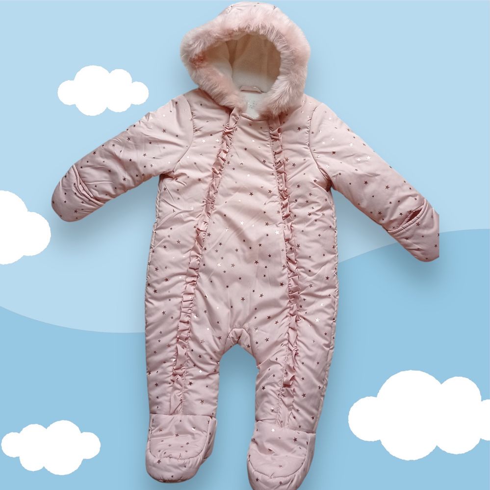 Комбінезон Primark Baby на флісі дитячий 6-9 міс 74 р
