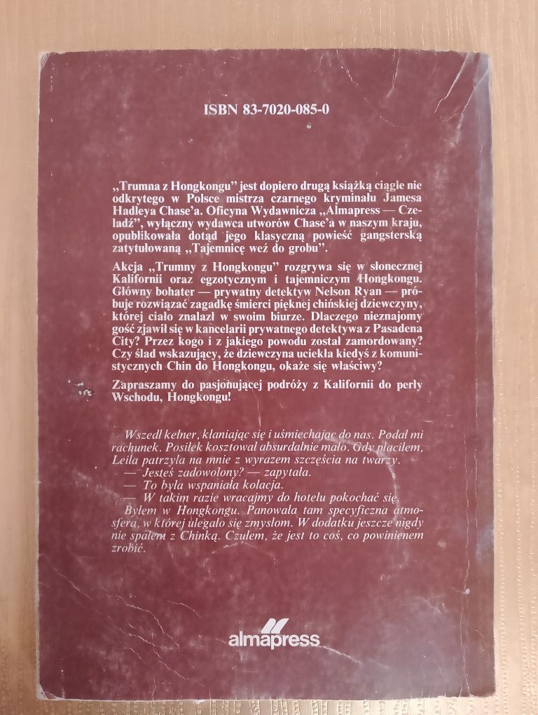 Trumna z Hongkongu - James Hadley Chase