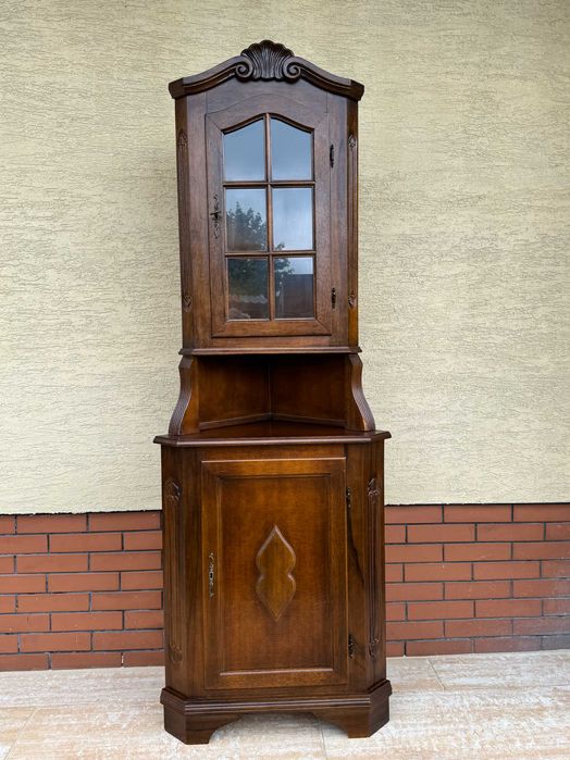 narożnik pokojowy witryna narożna stylowa ludwik komoda szafka szafa