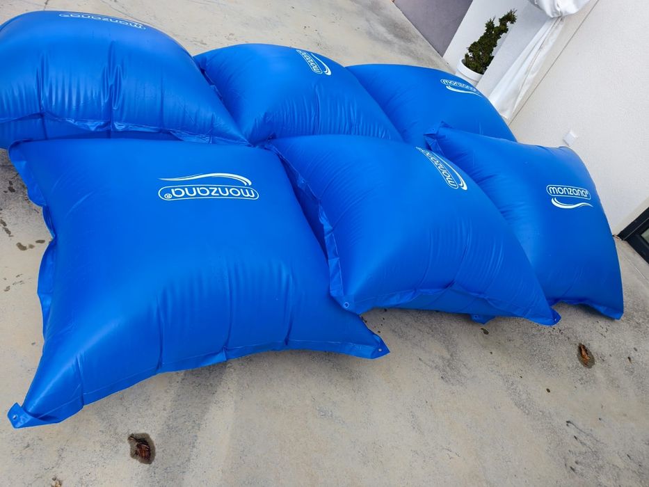 6x Poduszka zimowa do basenu mrozoodporna na zimę 120x120