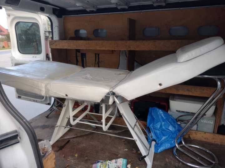 Fotel kosmetyczny masaż podolog