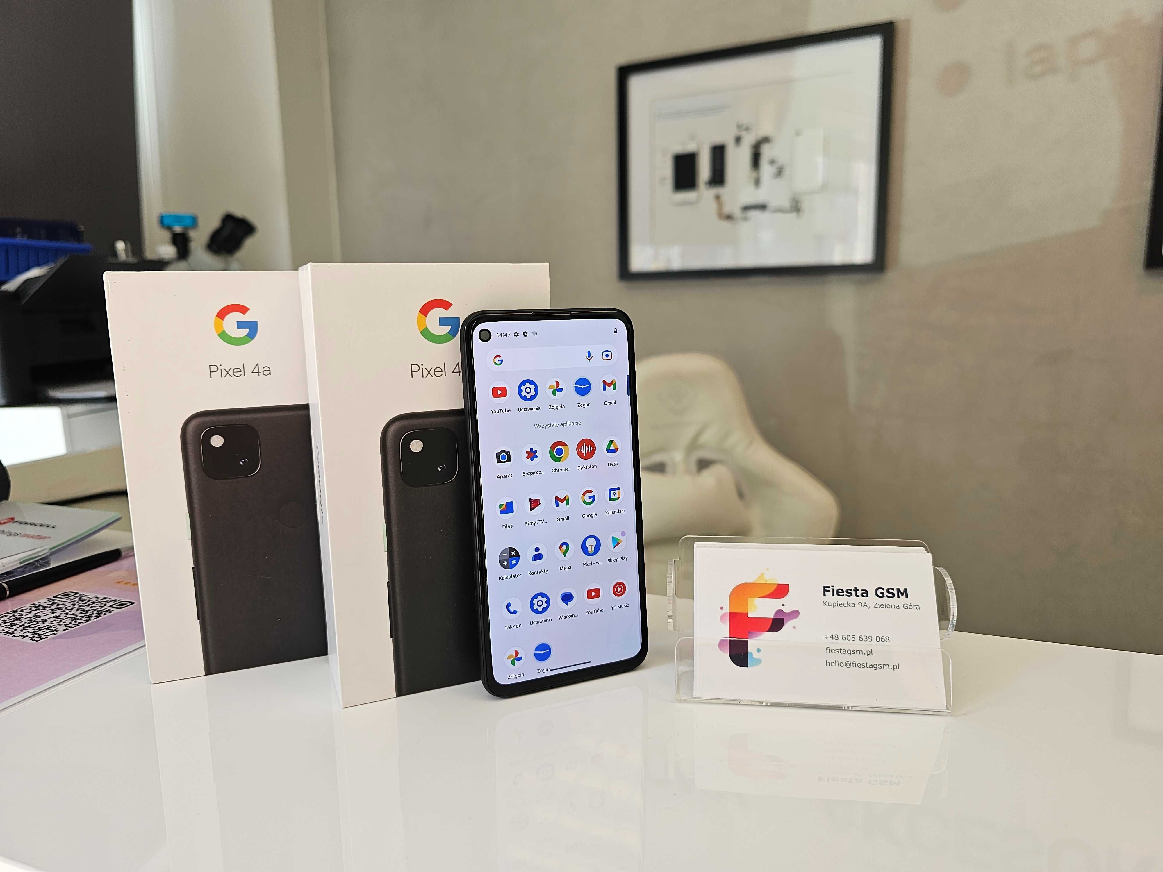 Google Pixel 4A, 6GB/128GB, Android 13, stan bardzo dobry.