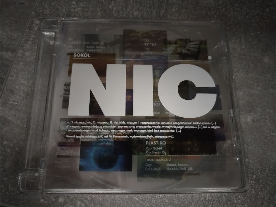 Płyta Cd Sokół - NIC