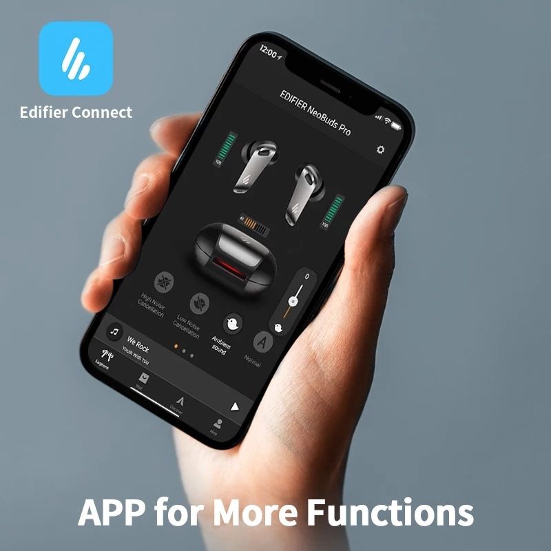 ⇒ Edifier Neobuds Pro - гибридные hi-res tws наушники с LHDC, ANC 42dB