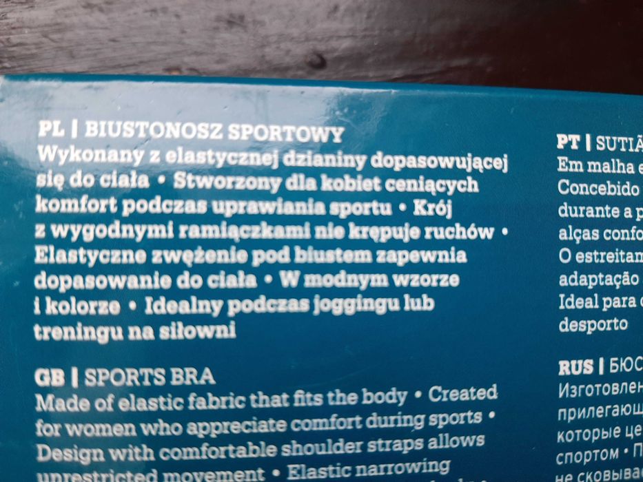 koszulka biustonosz sportowy damski kobiecy na ramiączkach XL Active