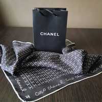 Apaszka logo Chanel chustka