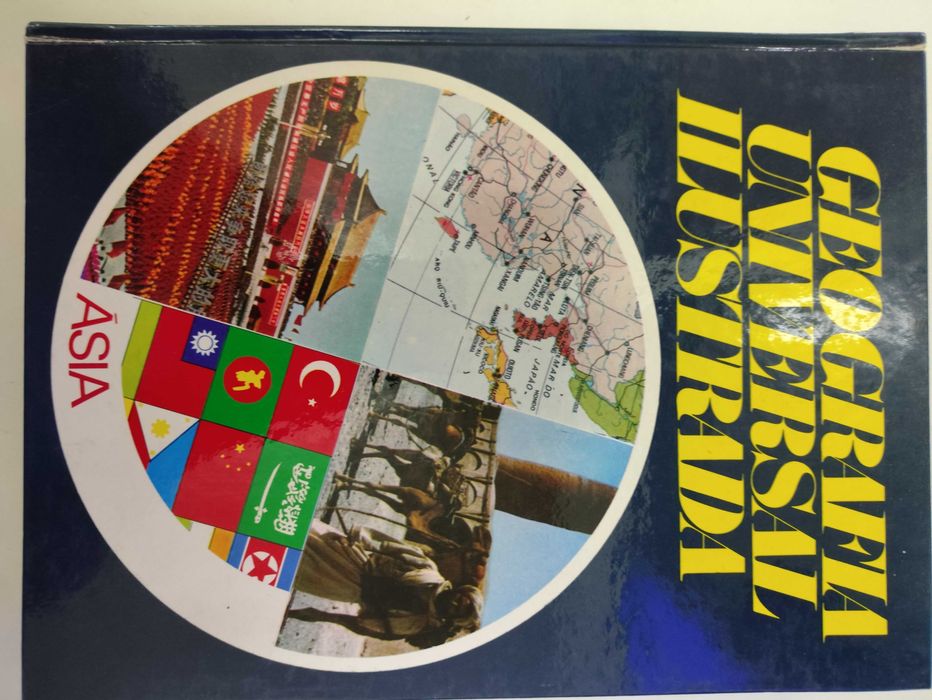 Livros Geografia Universal Ilustrada - 4 Vol.Circulo de Leitores 1980