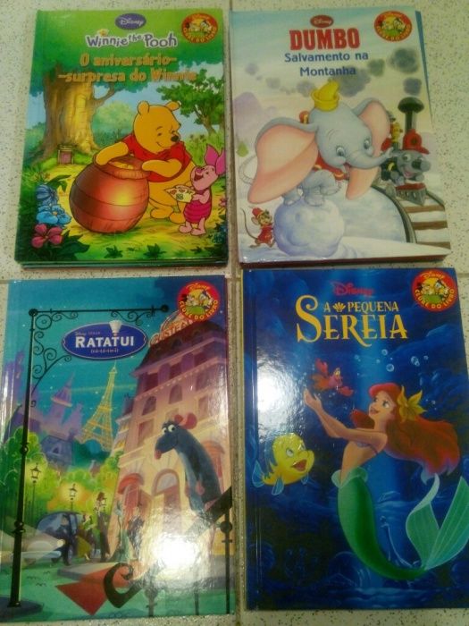 Coleção de livros Disney - clube do livro