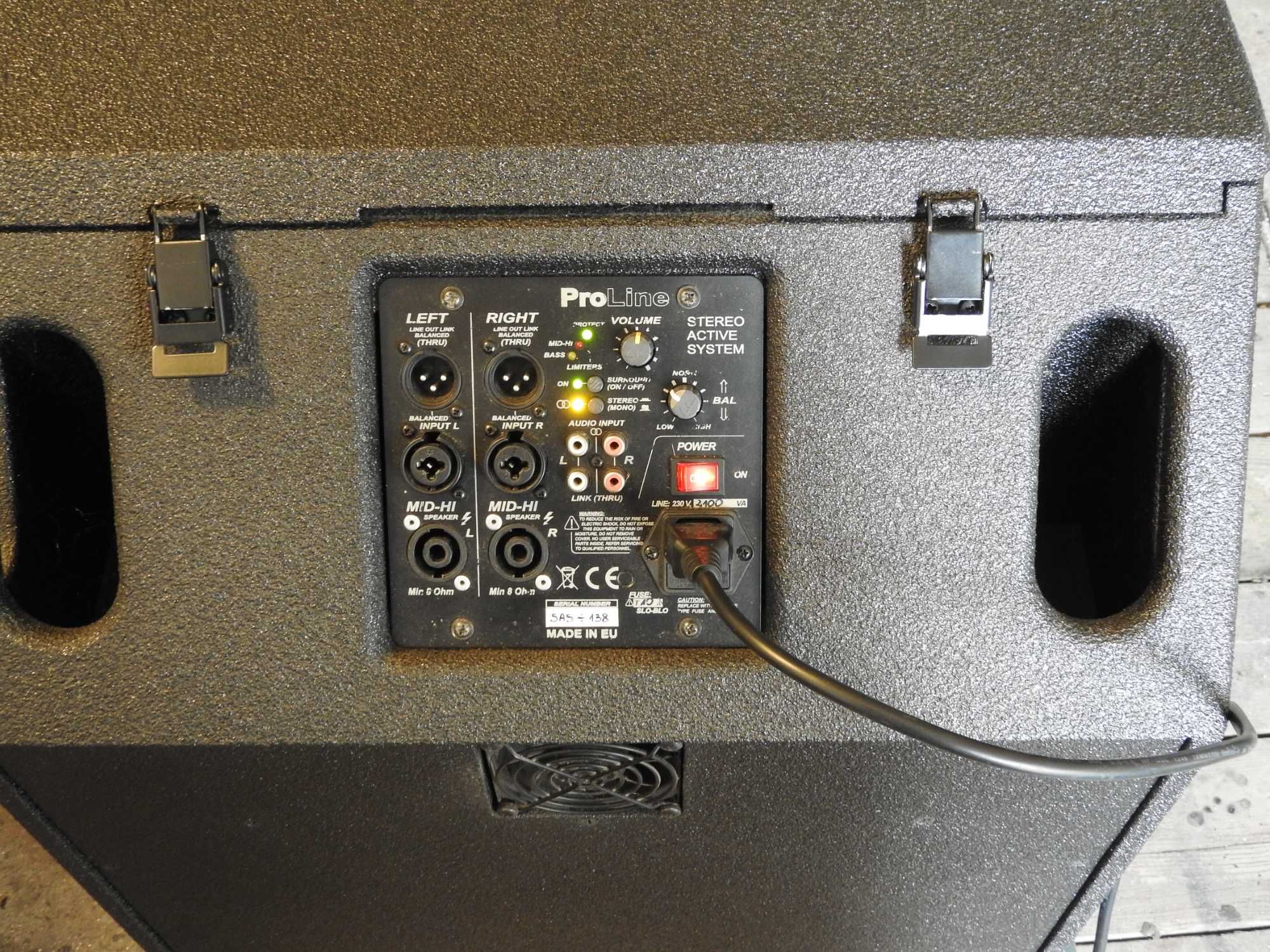 Zestaw nagłośniający LDM SAS 18, 1600W