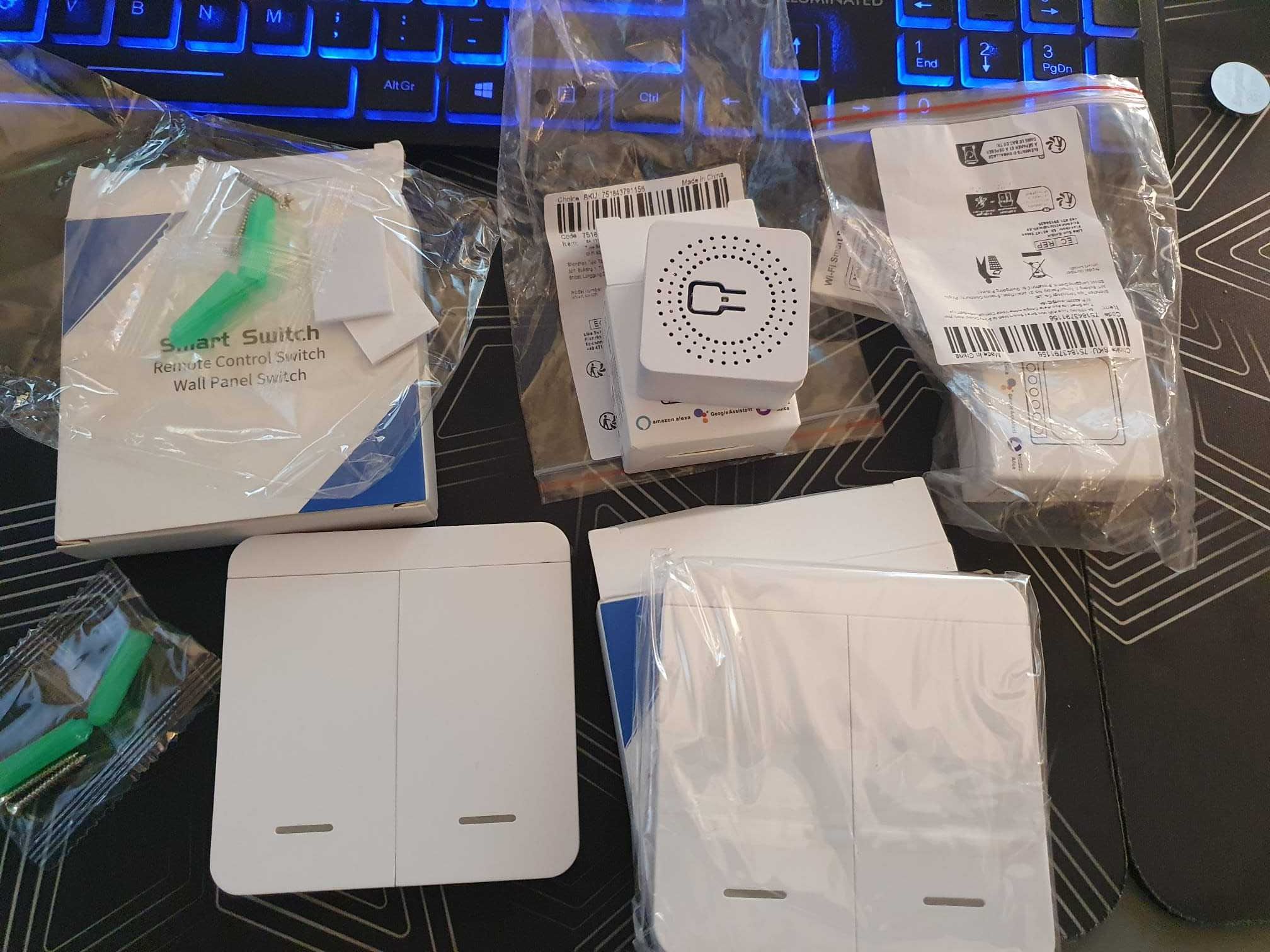 Interruptor duplo wifi