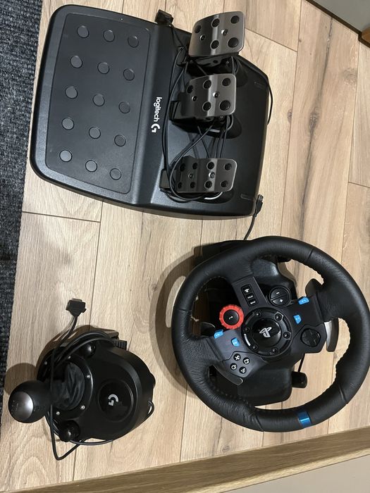 Kierownica logitech g29 i shifter pelen zestaw ps4 ps5 pc