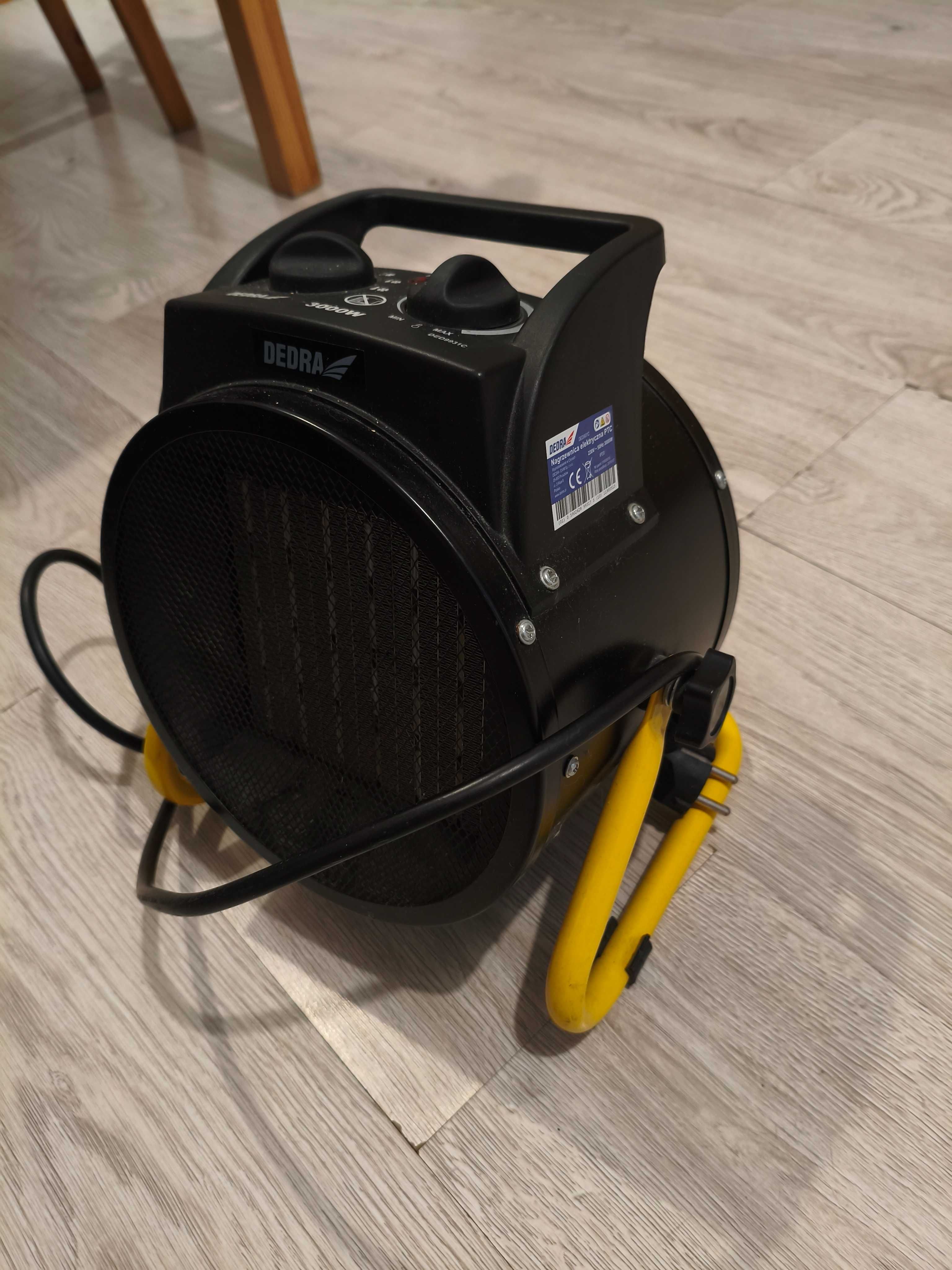 Nagrzewnica elektryczna z dmuchawą powietrza