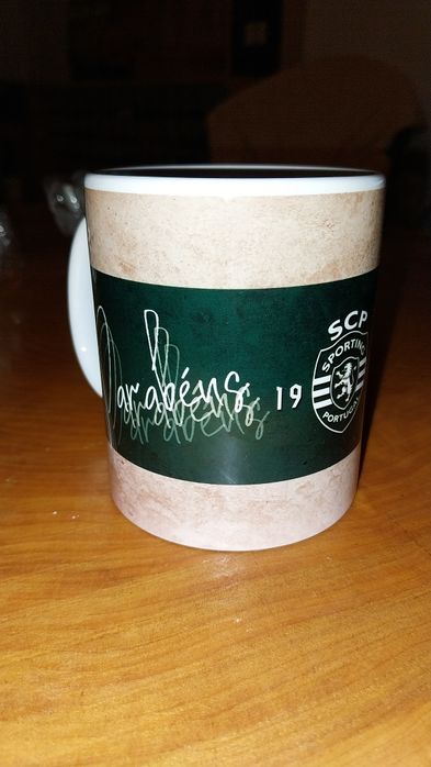 Caneca S.C.P. parabéns leonor