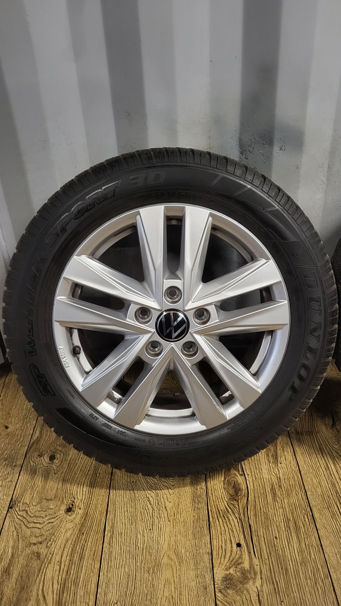 Alufelgi Vw 17" 5x120 z oponami 215/60 R17 C T6.1 T7 Multivan Coast
