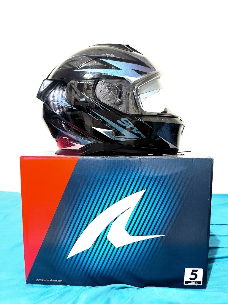 Capacete Shark D-skawl 3 com intercomunicador