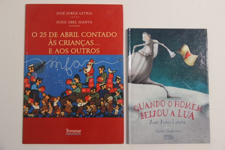 Vários livros juvenis de José Jorge Letria