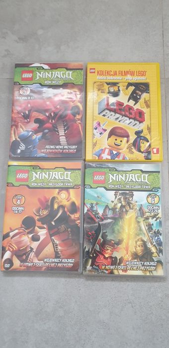 Lego DVD bajki Ninjago