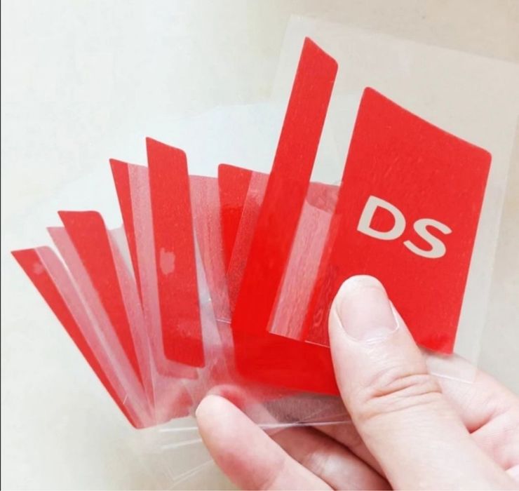 Виниловые наклейки светоотражающие на диски для авто мото вело DS