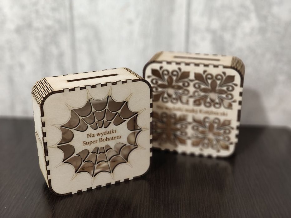 Skarbonka drewnianą