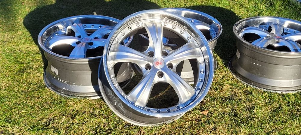 19" Mille Miglia 5x112 Mercedes Volkswagen Audi Skręcane 2tlg 2pcs