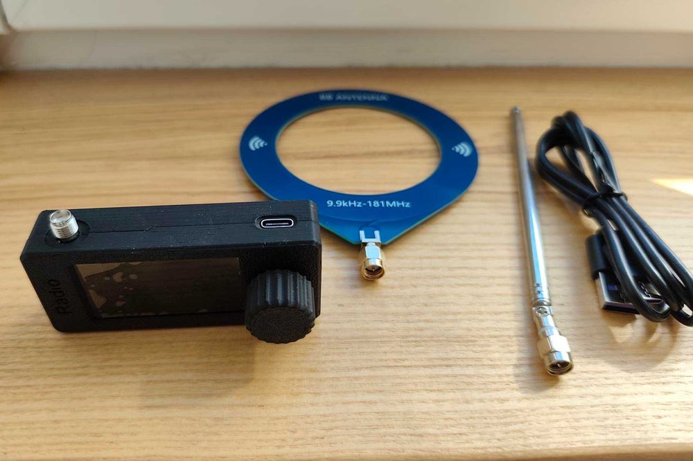 Радіоприймач ATS-mini V3 SI4732 AM/FM/SSB/LSB з дисплеєм