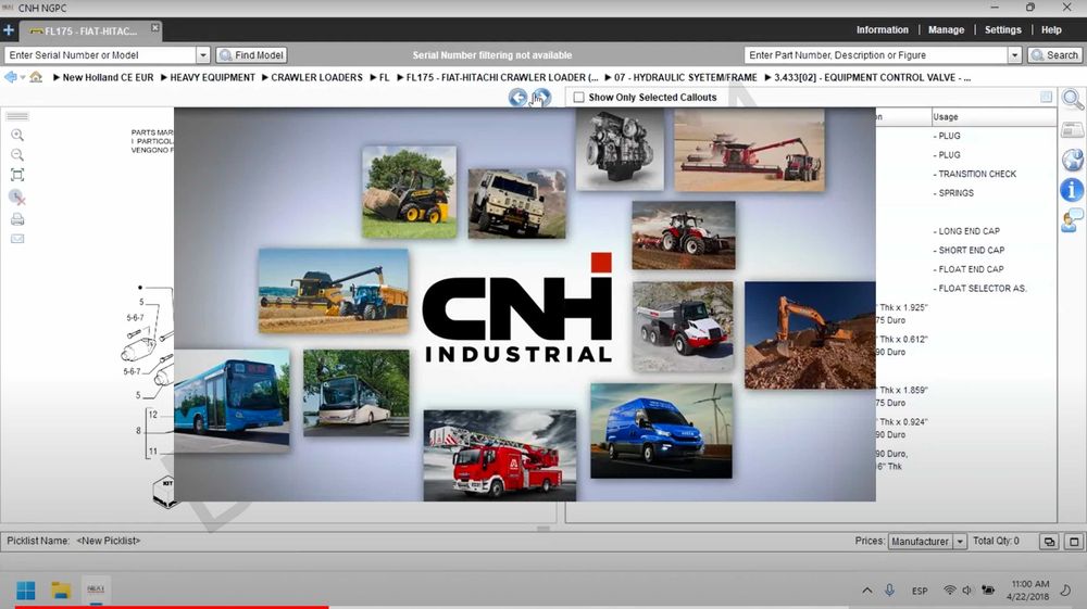 CNH Case New Holland Katalogi Części Maszyny Rolnicze Agro NGPC