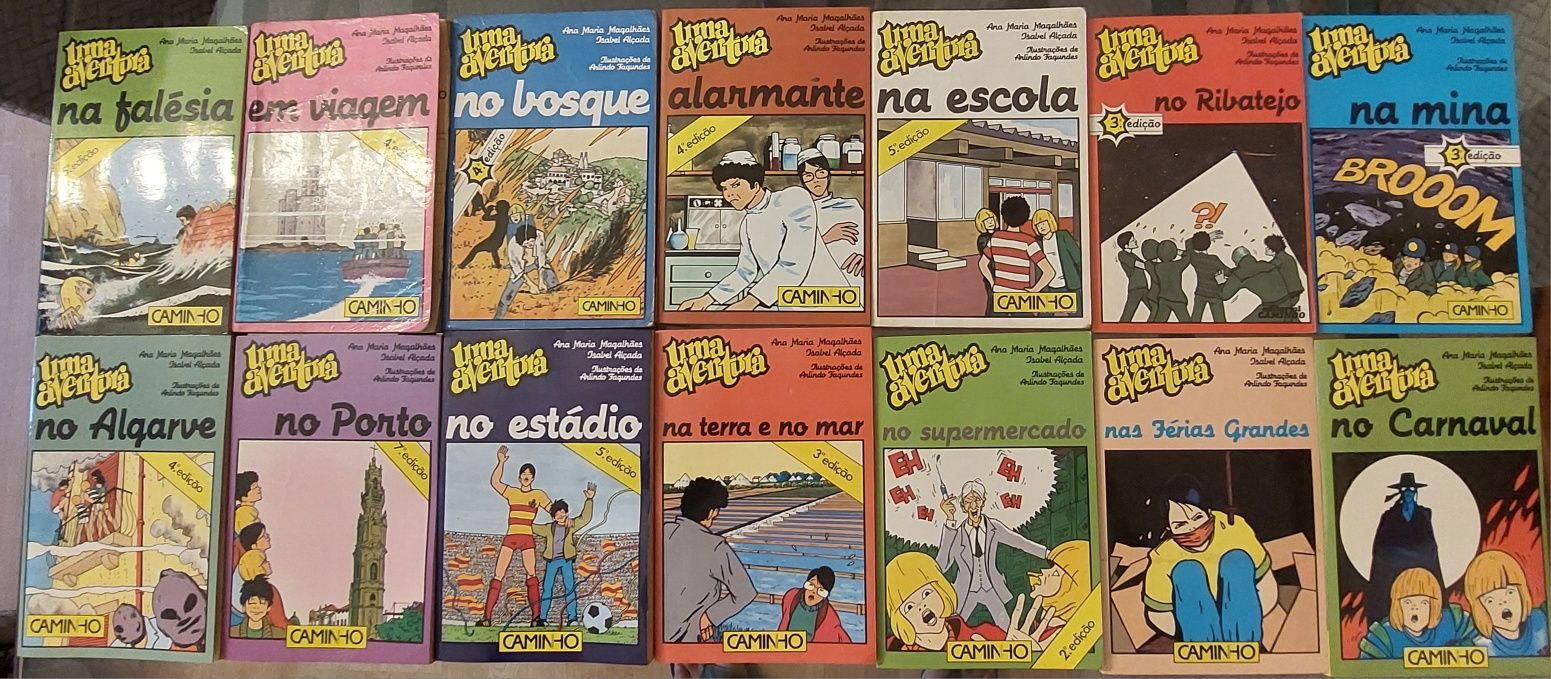 Livros da coleção Uma Aventura