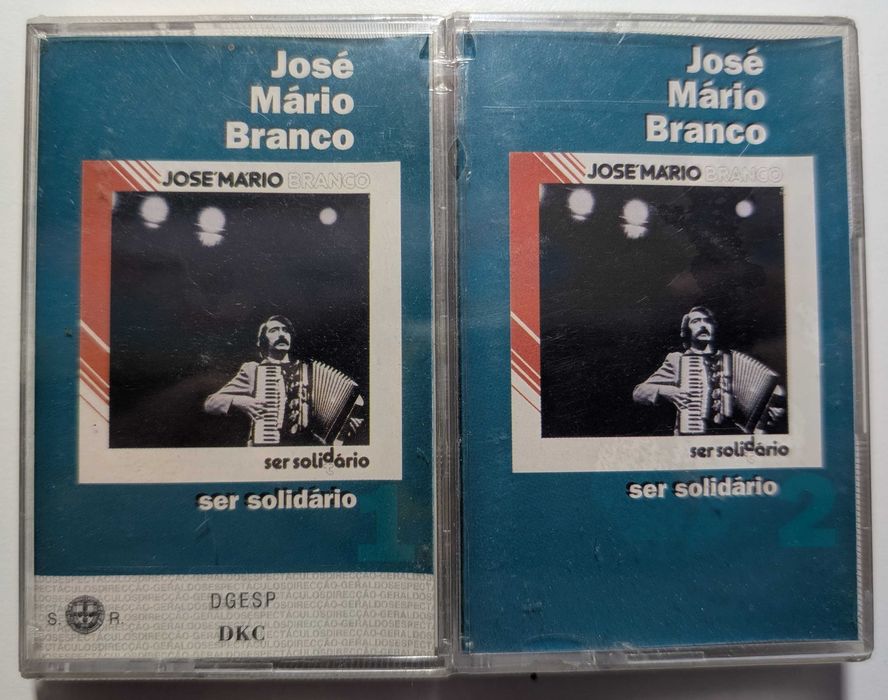 Cassete de José Mario Branco - Ser Solidário