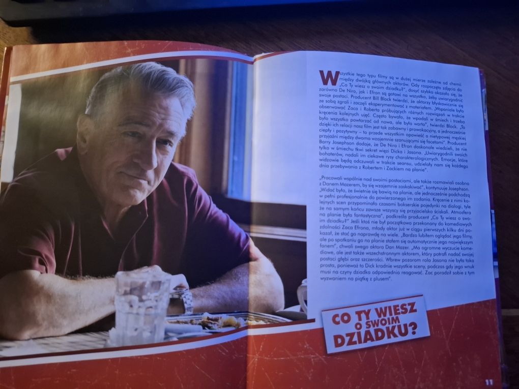 DVD / booklet Co Ty wiesz o swoim dziadku? 2016 DG / lektor PL